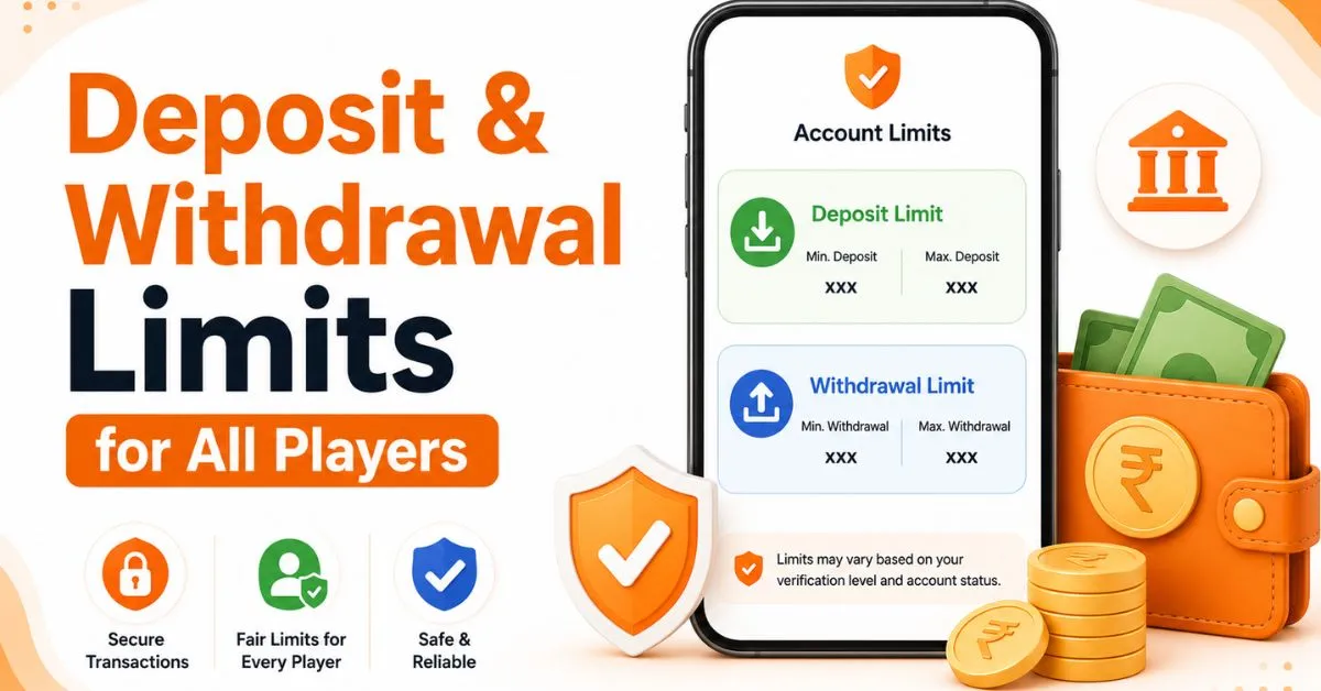 Deposit and Withdrawal Limits