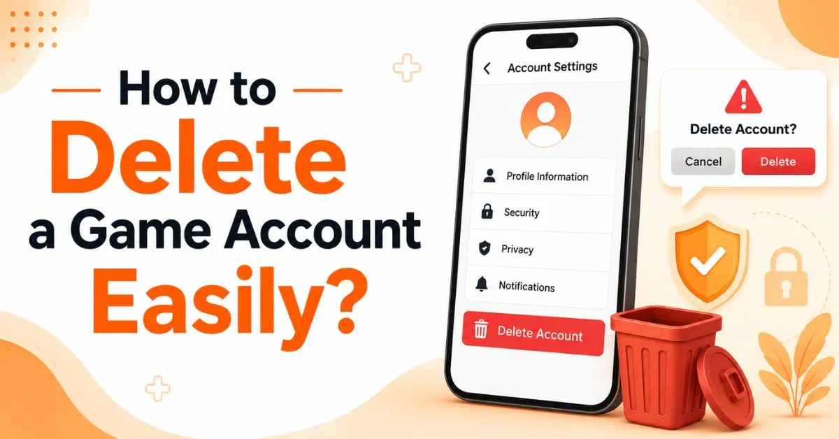 How to Delete Game Account